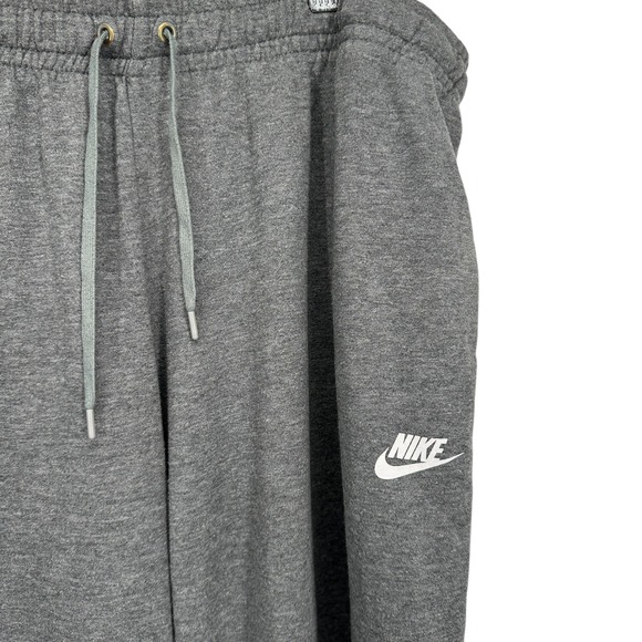 Nike Mens XL Gray Club Fleece Jogger Sweatpants Athletic Gym Training - Picture 2 of 9